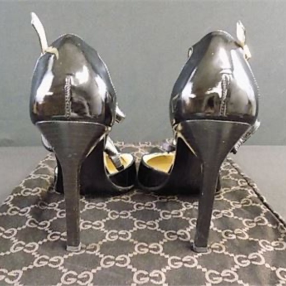 Gucci 101 0452 Pointed Toe 4" Heels, Size:7.5 - Picture 9 of 16